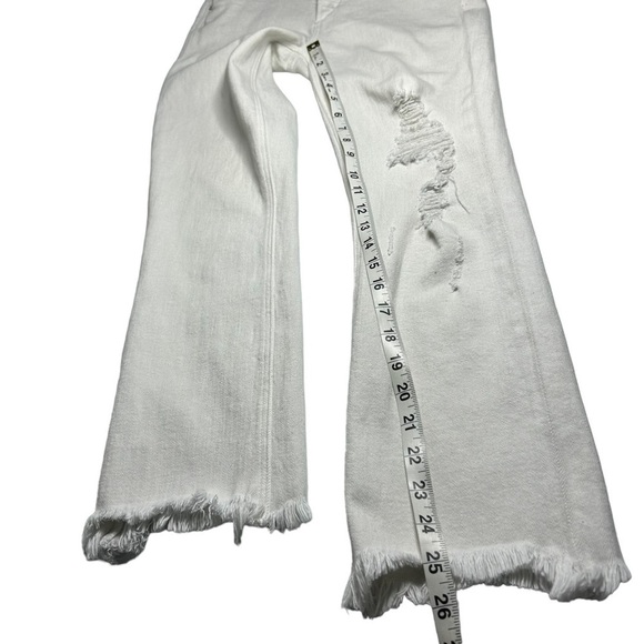 McGuire LA Distressed Mid Rise Straight Leg Jeans Sz 26 - Picture 14 of 16